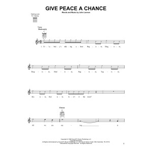Give Peace A Chance