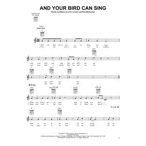 And Your Bird Can Sing