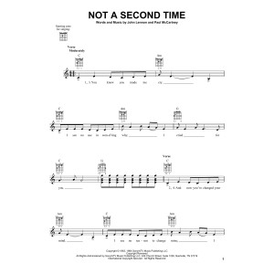Not A Second Time