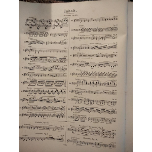 Partituras de Chopin para piano: preludios y rondós