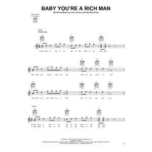 Baby You're A Rich Man