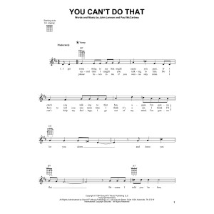You Can't Do That