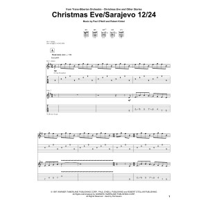 Christmas Eve/Sarajevo 12/24