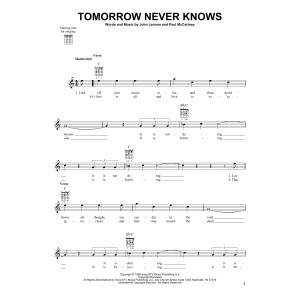 Tomorrow Never Knows