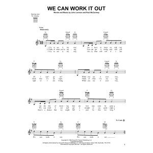 We Can Work It Out
