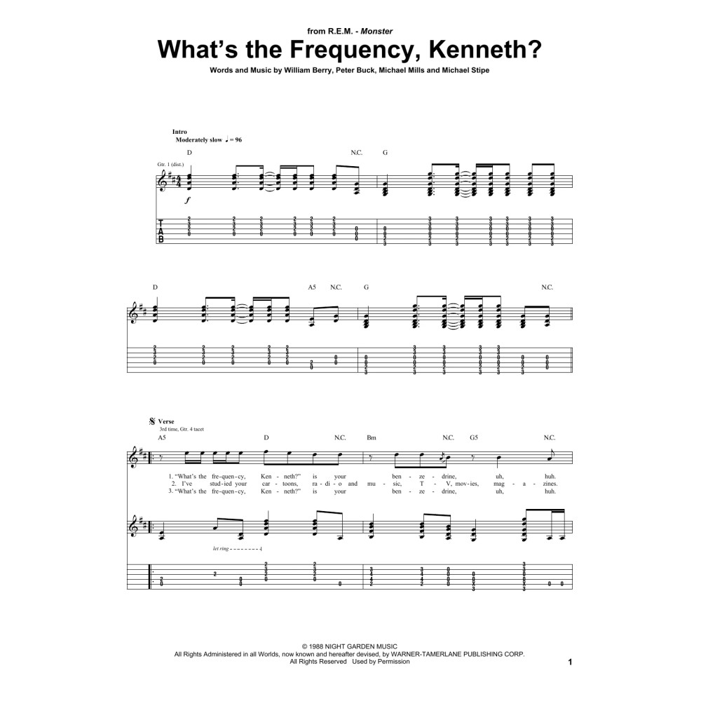 What's The Frequency, Kenneth?