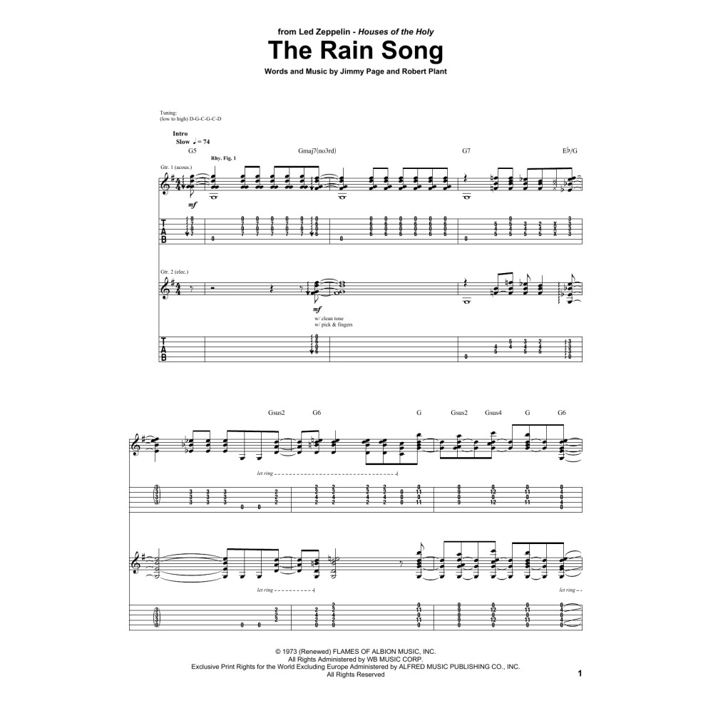 The Rain Song