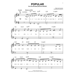 Popular (from Wicked)