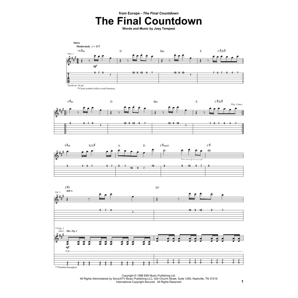 Final Countdown