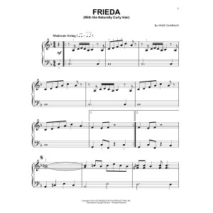 Frieda (With The Naturally Curly Hair)