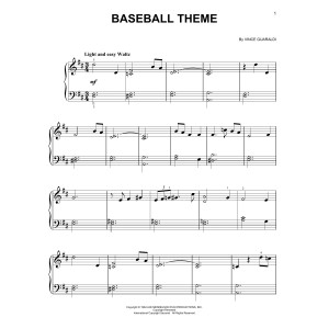 Baseball Theme