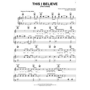 This I Believe (The Creed)