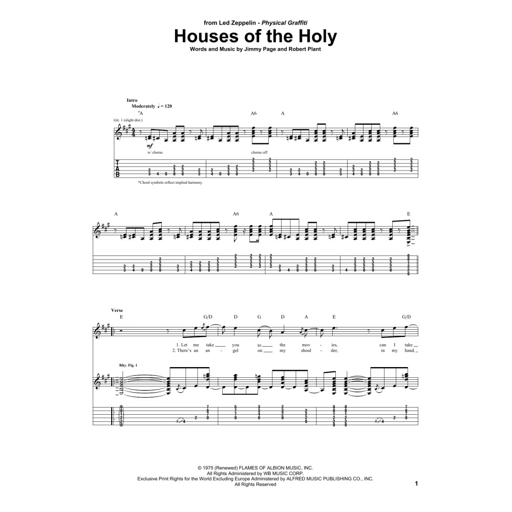 Houses Of The Holy