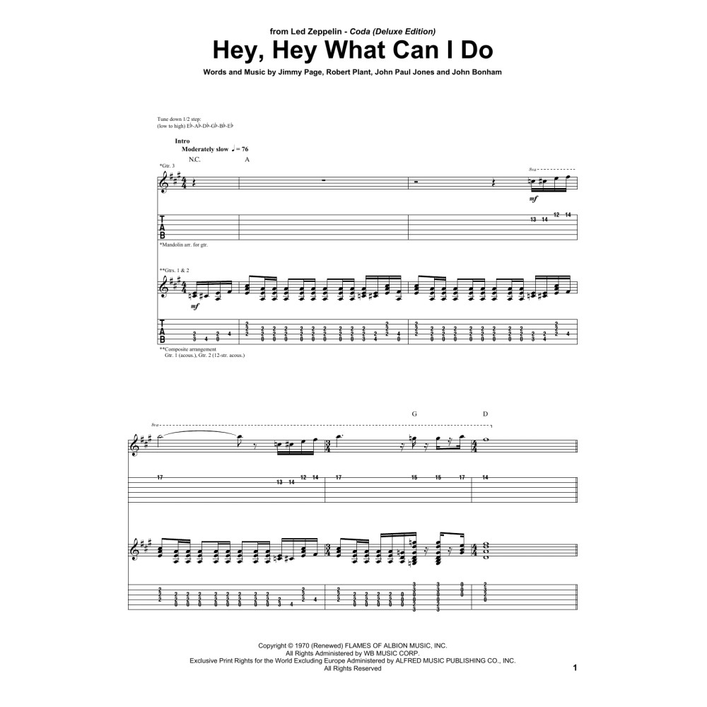 Hey, Hey What Can I Do