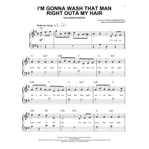 I'm Gonna Wash That Man Right Outa My Hair