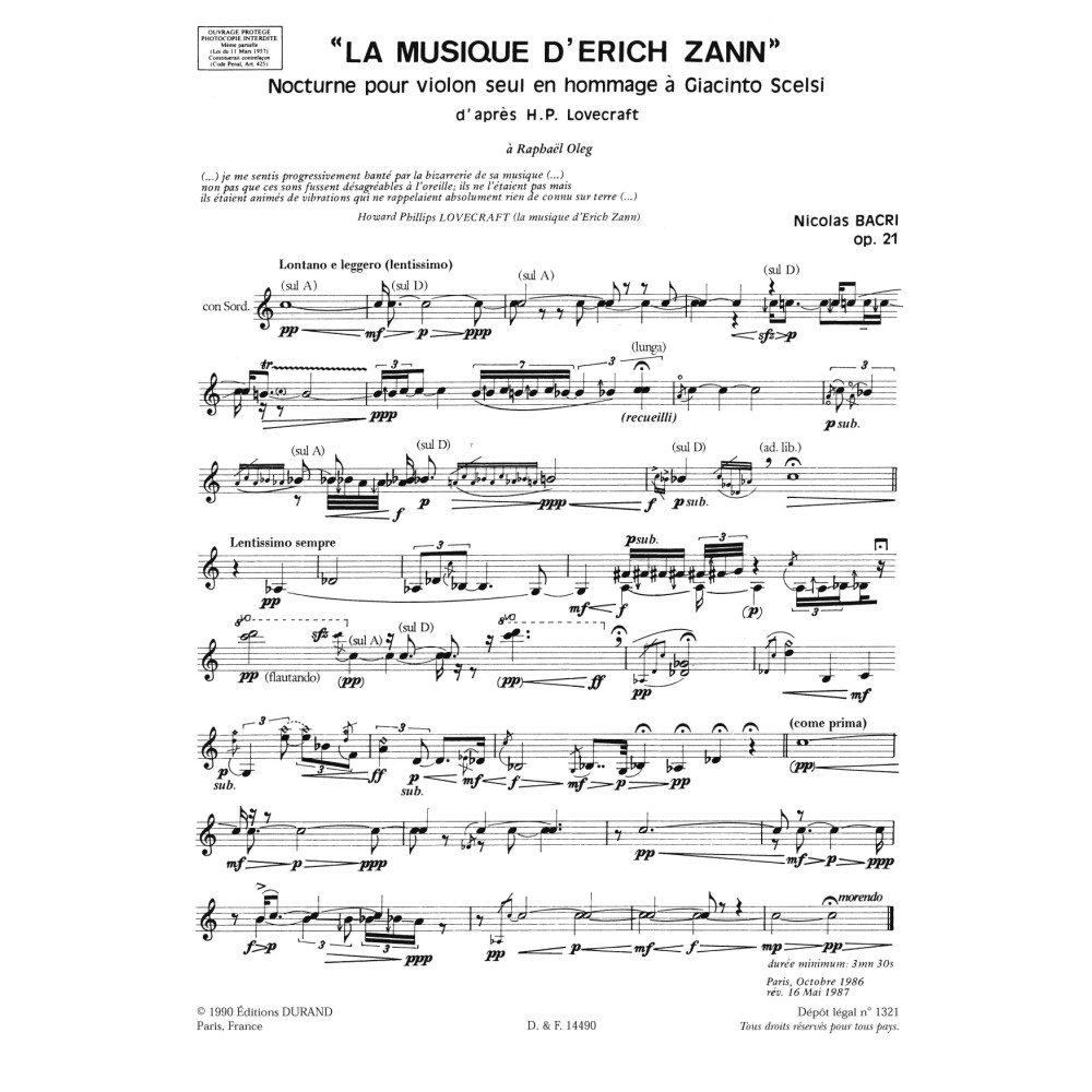 Trois Petites Rapsodies, Opus 21