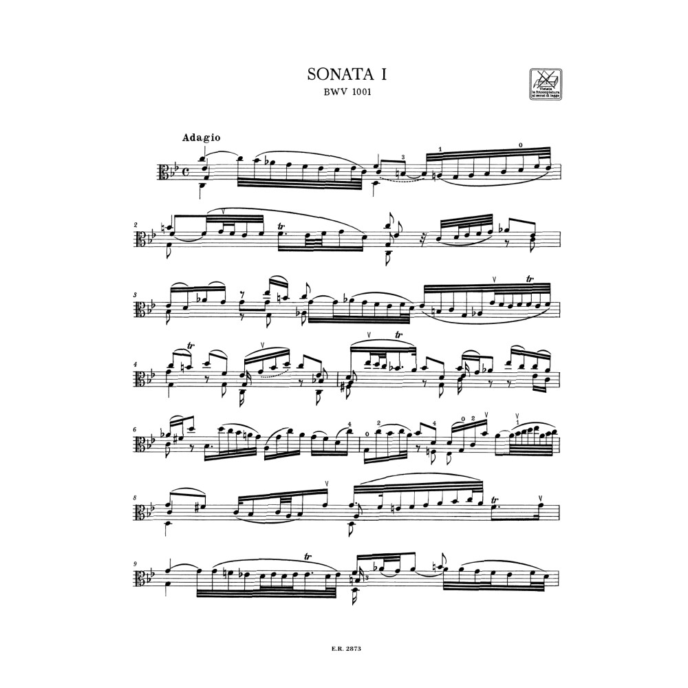 6 Sonate E Partite BWV 1001 - 1006