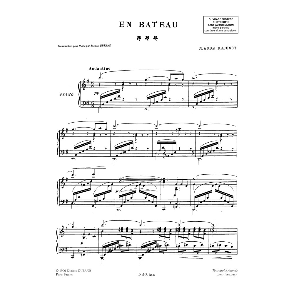 Petite Suite - pour piano a quatre mains