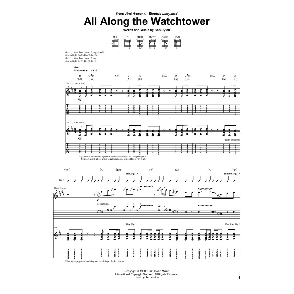 All Along The Watchtower