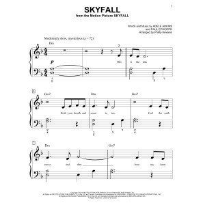 Skyfall (arr. Phillip Keveren)