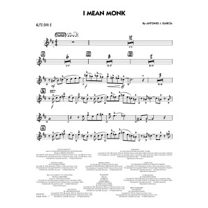 I Mean Monk - Alto Sax 2
