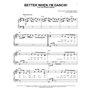 Better When I'm Dancin'