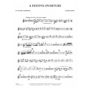 A Festive Overture - Bb Tenor Sax