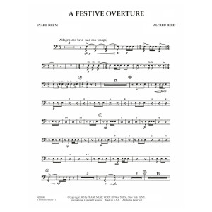 A Festive Overture - Snare Drum