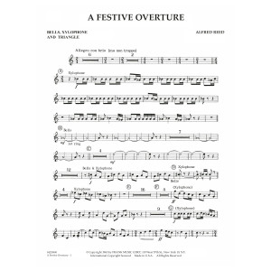 A Festive Overture - Bells,Xylophone,Triangle