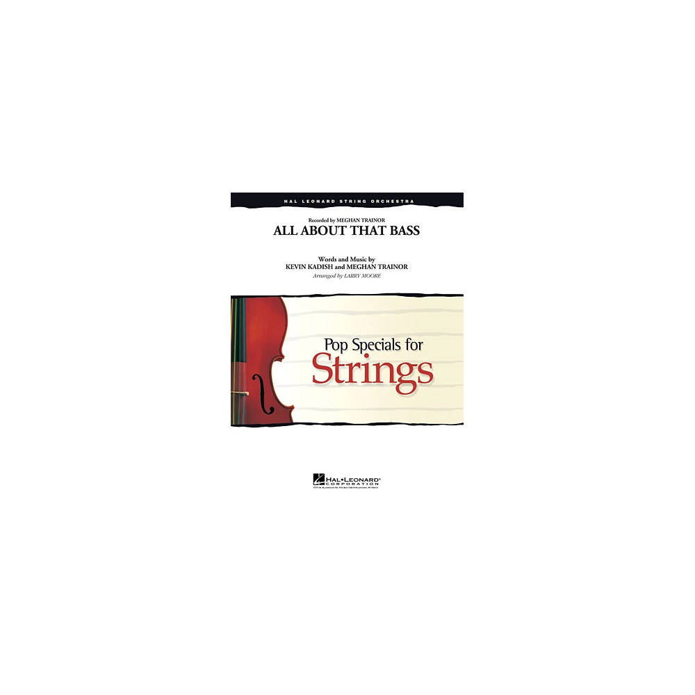 All About That Bass - Conductor Score (Full Score)