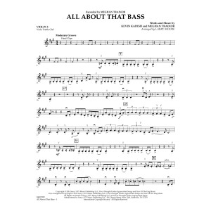 All About That Bass - Violin 3 (Viola Treble Clef)