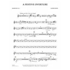 A Festive Overture - Baritone B.C.