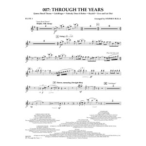 007: Through The Years - Flute 1