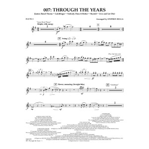 007: Through The Years - Flute 2