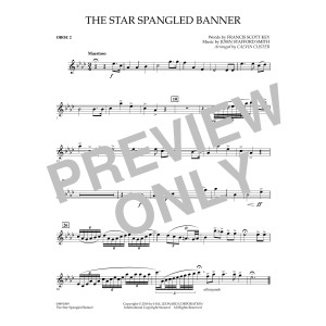The Star Spangled Banner - Oboe 2