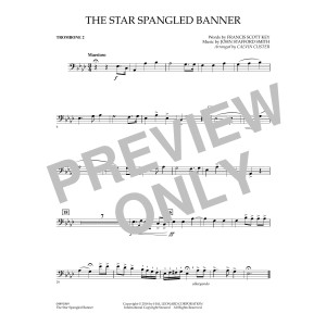 The Star Spangled Banner - Trombone 2