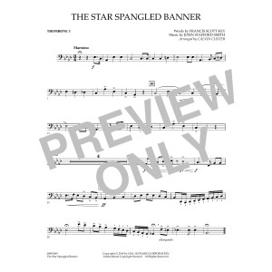The Star Spangled Banner - Trombone 3