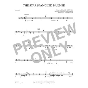 The Star Spangled Banner - Timpani