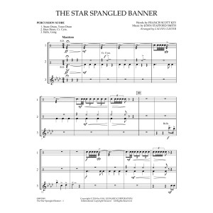 The Star Spangled Banner - Percussion Score