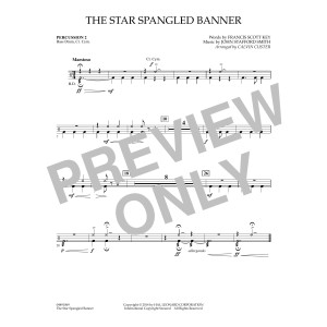 The Star Spangled Banner - Percussion 2