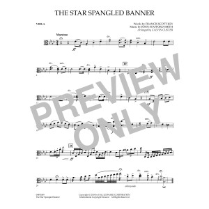 The Star Spangled Banner - Viola