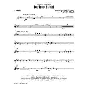 Dear Future Husband - Tenor Saxophone