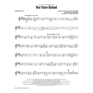 Dear Future Husband - Baritone Saxophone