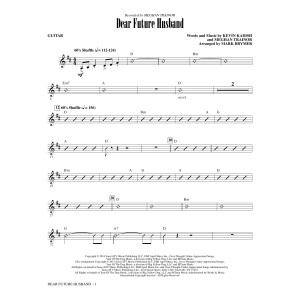 Dear Future Husband - Guitar