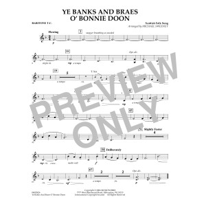 Ye Banks and Braes o' Bonnie Doon - Baritone T.C.