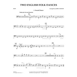 Two English Folk Dances - Bass