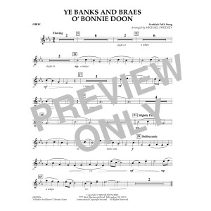 Ye Banks and Braes o' Bonnie Doon - Oboe