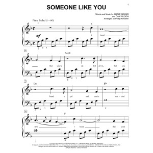 Someone Like You (arr. Phillip Keveren)