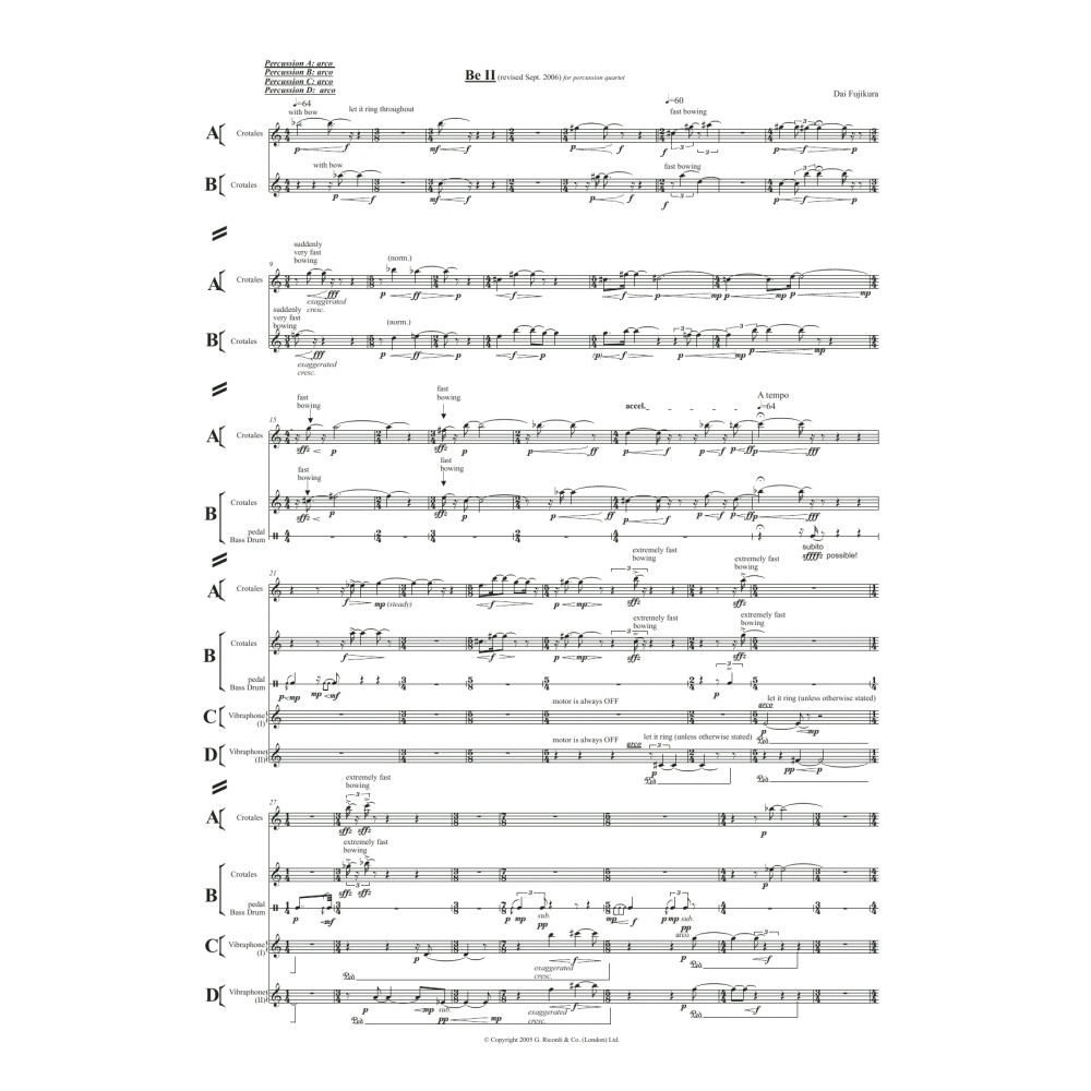 Be Ii (quartet Version)