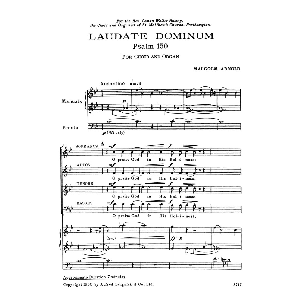 Laudate Dominum - Psalm 150